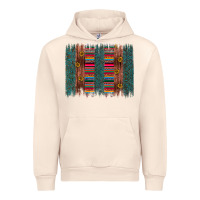 Sandshell sunflower serape brush stroke Urban Hoodie - Artiststas