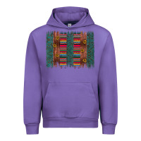 Tulip sunflower serape brush stroke Urban Hoodie - Artiststas