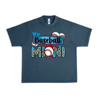 Midnight Navy baseball mini with leopard Urban Heavy Tee - Zillion Design Studio