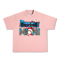 Salmon baseball mini with leopard Urban Heavy Tee - Zillion Design Studio