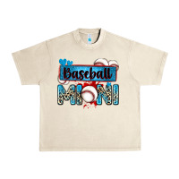 Sandshell baseball mini with leopard Urban Heavy Tee - Zillion Design Studio