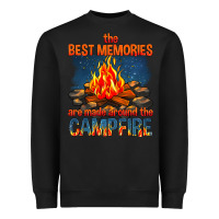 Black the best memories are made around the campfire Heavyweight Sweatshirt - texasbilliewilder