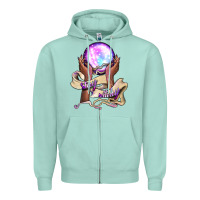 Seafoam stay witchy Zipper Hoodie - BundleAndBundleShop