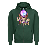 Sports Green stay witchy Zipper Hoodie - BundleAndBundleShop