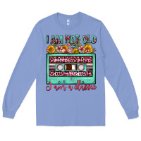 Colony Blue i am not old i am a classic sunflower floral casse Long Sleeve Tee - FaDigitalArtStudio