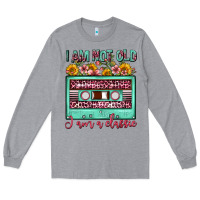 Heather Grey i am not old i am a classic sunflower floral casse Long Sleeve Tee - FaDigitalArtStudio
