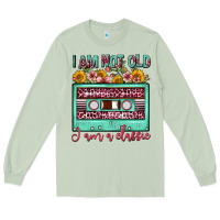 Matcha i am not old i am a classic sunflower floral casse Long Sleeve Tee - FaDigitalArtStudio