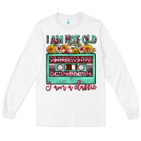 White i am not old i am a classic sunflower floral casse Long Sleeve Tee - FaDigitalArtStudio