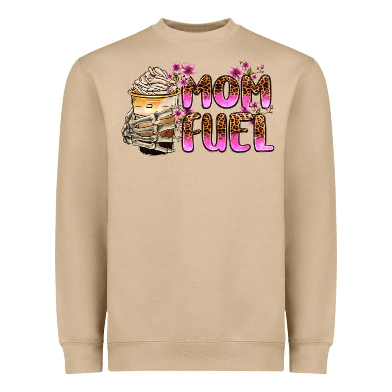 Mom Fuel Heavyweight Sweatshirt by Zillion Design Studio | Teevron
