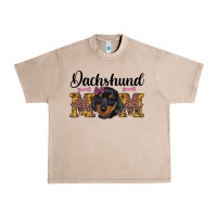 French Oak western dachshund mom Urban Heavy Tee - RanaPortraitStore