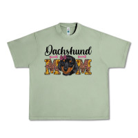 Oil Green western dachshund mom Urban Heavy Tee - RanaPortraitStore