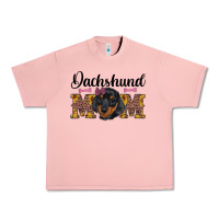 Salmon western dachshund mom Urban Heavy Tee - RanaPortraitStore