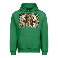 Emerald sunflower cowhide brush stroke Urban Hoodie - Artiststas