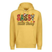 Antique Gold Sassy litte thing Premium Hoodie - NancyCooperArtShop