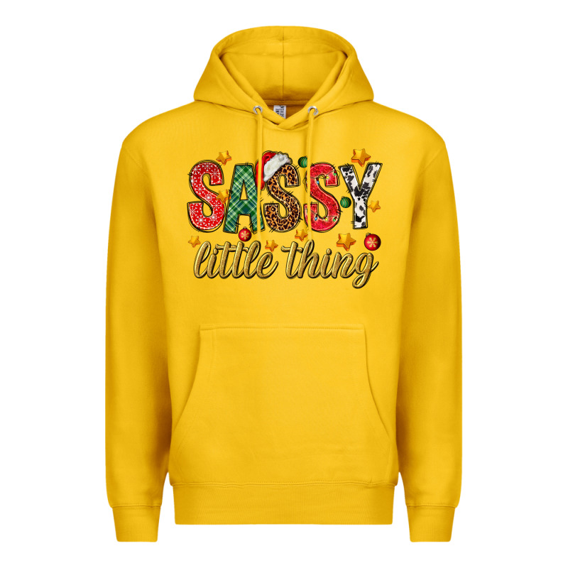 Sassy Litte Thing Premium Hoodie by NancyCooperArtShop | Teevron