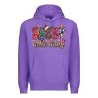 Purple Sassy litte thing Premium Hoodie - NancyCooperArtShop