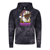 Cloud Black big nick energy purple and gold afro santa Vintage Hoodie - RanaPortraitStore