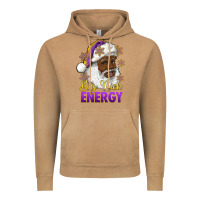 Vintage Camel big nick energy purple and gold afro santa Vintage Hoodie - RanaPortraitStore
