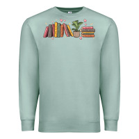 Seafoam book tropes Premium Sweatshirt - MaliasSmallBusiness
