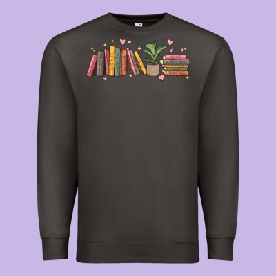 Book Tropes Premium Sweatshirt Designed By Maliassmallbusiness