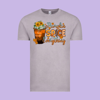Pumpkin Spice Everything Vintage Tee Designed By Zillion Design Studio
