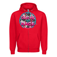 Red take me to the race Zipper Hoodie - AdoDesignShop