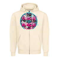 Sandshell take me to the race Zipper Hoodie - AdoDesignShop