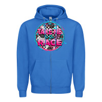 True Royal take me to the race Zipper Hoodie - AdoDesignShop