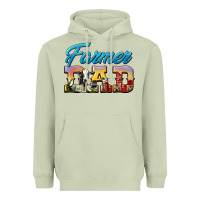 Matcha Western Farmer Dad Heavyweight Hoodie - LillyAllenDesigns