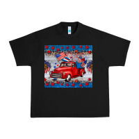 Black american truck 4th of july tumbler Urban Heavy Tee - BarkalooDesign