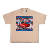 Burro american truck 4th of july tumbler Urban Heavy Tee - BarkalooDesign