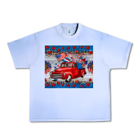 Grape Ice american truck 4th of july tumbler Urban Heavy Tee - BarkalooDesign