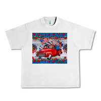 Lunar Rock american truck 4th of july tumbler Urban Heavy Tee - BarkalooDesign