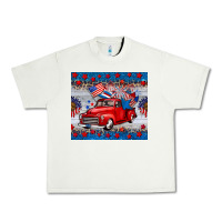 Pistachio american truck 4th of july tumbler Urban Heavy Tee - BarkalooDesign