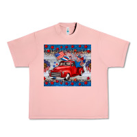 Salmon american truck 4th of july tumbler Urban Heavy Tee - BarkalooDesign