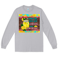 Moon Dust when life gives you lemons make lemonade Long Sleeve Tee - HRA Design Shop