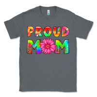 Charcoal Heather proud mom Classic Tee - HRA Design Shop