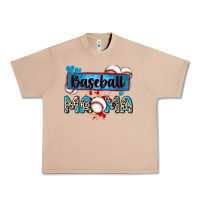 Burro baseball mama with leopard Urban Heavy Tee - Zillion Design Studio