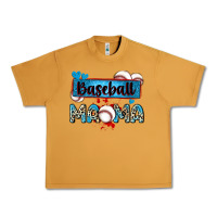 Peanut Butter baseball mama with leopard Urban Heavy Tee - Zillion Design Studio