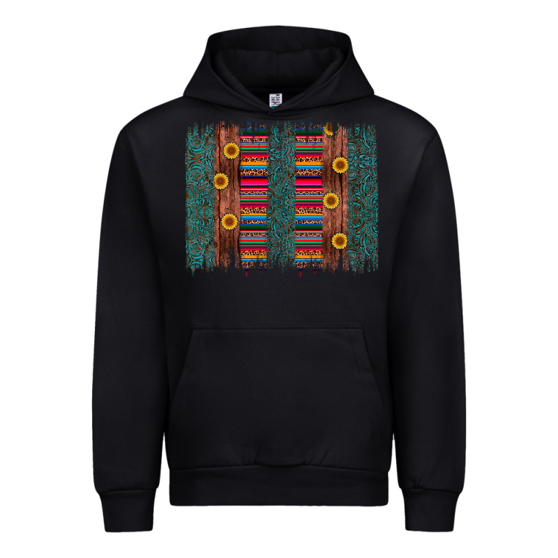 Sunflower Serape Brush Stroke Urban Hoodie by Artiststas | Teevron