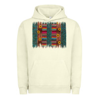 Pigment Pistachio sunflower serape brush stroke Urban Hoodie - Artiststas