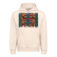 Sandshell sunflower serape brush stroke Urban Hoodie - Artiststas