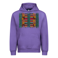 Tulip sunflower serape brush stroke Urban Hoodie - Artiststas