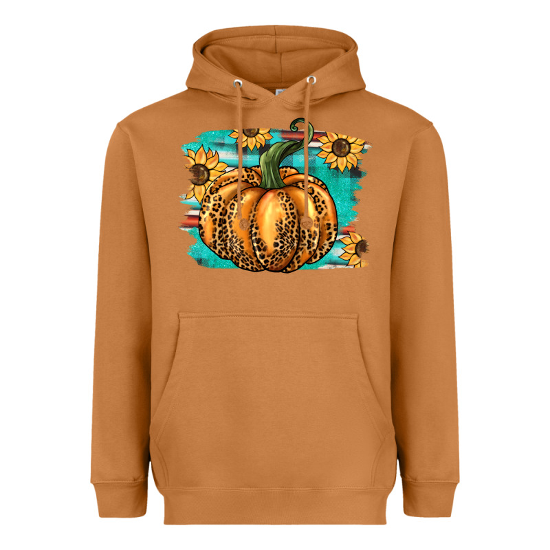 Pumpkin Western Heavyweight Hoodie by BarkalooDesign | Teevron