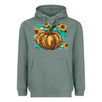 Sage pumpkin western Heavyweight Hoodie - BarkalooDesign