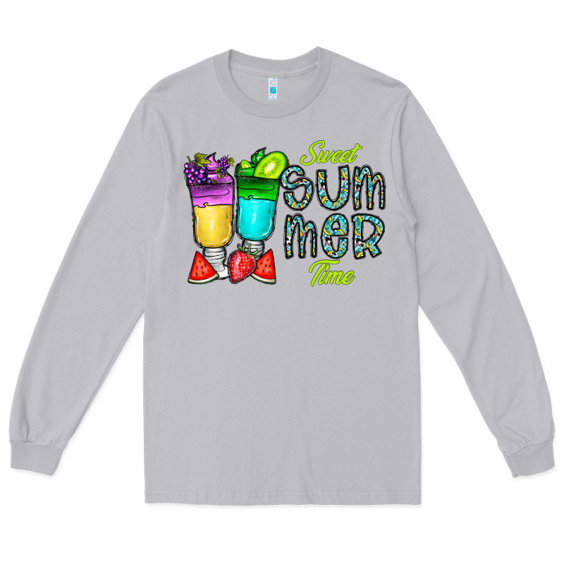 Sweet Summer Time3 Long Sleeve Tee by CowhideDigitalArt | Teevron