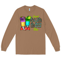 Toasted Coconut sweet summer time3 Long Sleeve Tee - CowhideDigitalArt