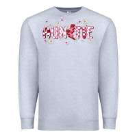 Heather Grey auntie Premium Sweatshirt - MaliasSmallBusiness