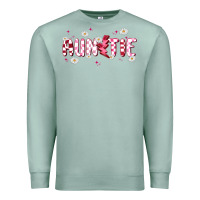 Seafoam auntie Premium Sweatshirt - MaliasSmallBusiness