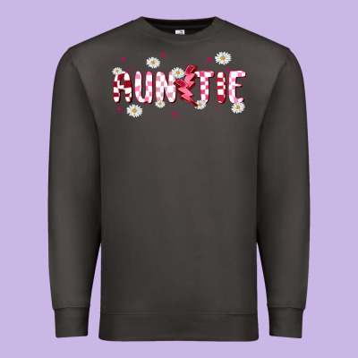 Auntie Premium Sweatshirt Designed By Maliassmallbusiness